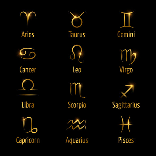 zodiacsymbolchartgold