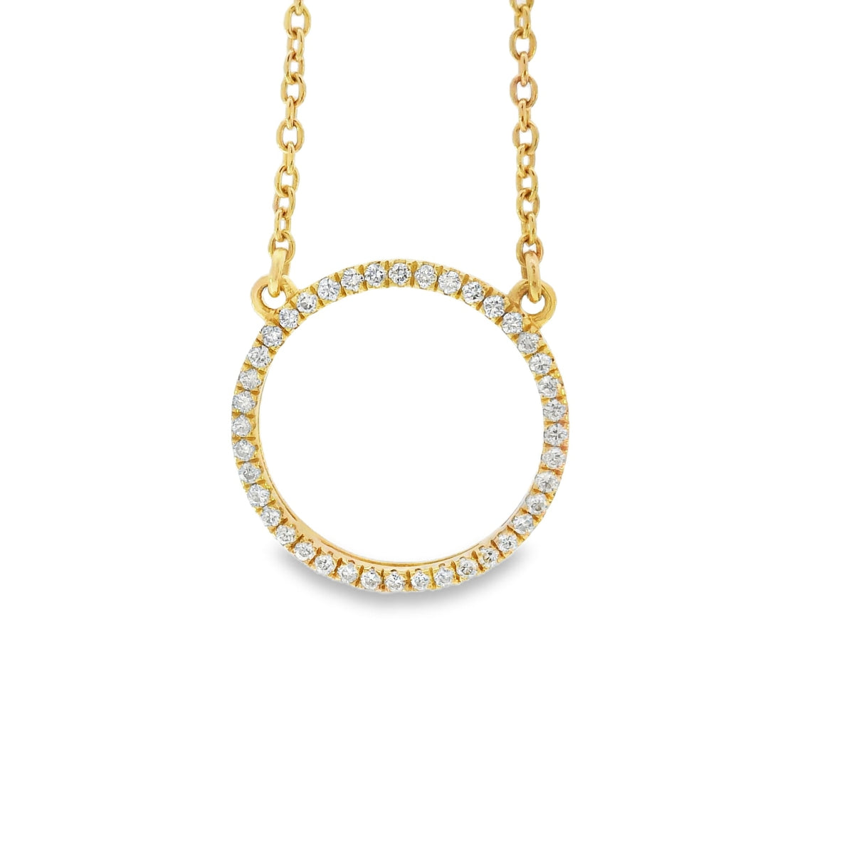 Circle of Diamonds Necklace