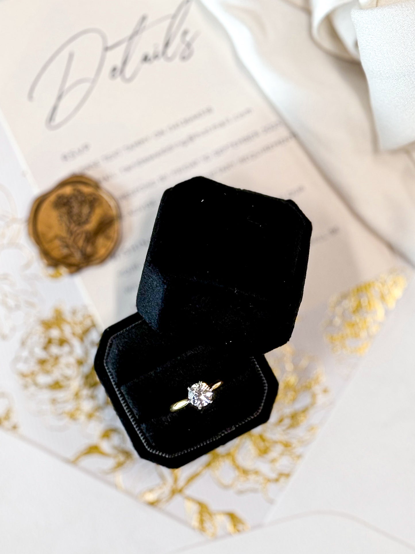 Wedding Double Ring Box