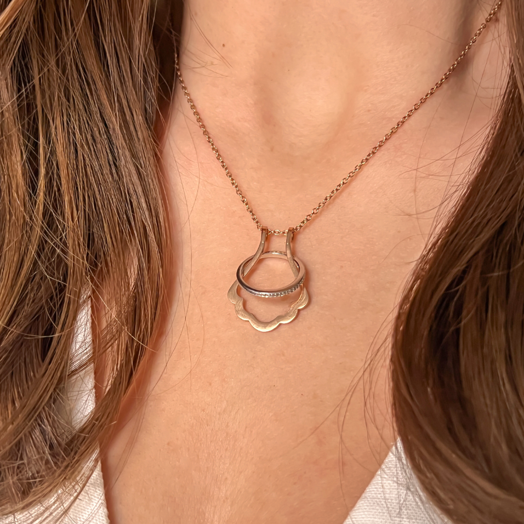 Ring Keeper Stainless Steel Necklace