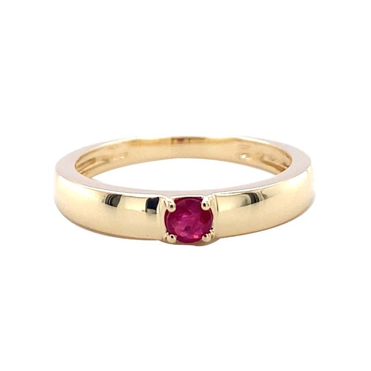 Ruby Ring in 9Ct Yellow Gold