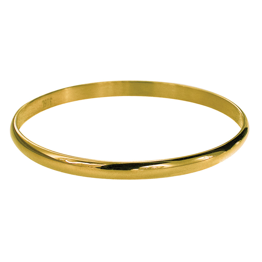 Stainless Steel 5mm Wide Comfort Fit Bangle