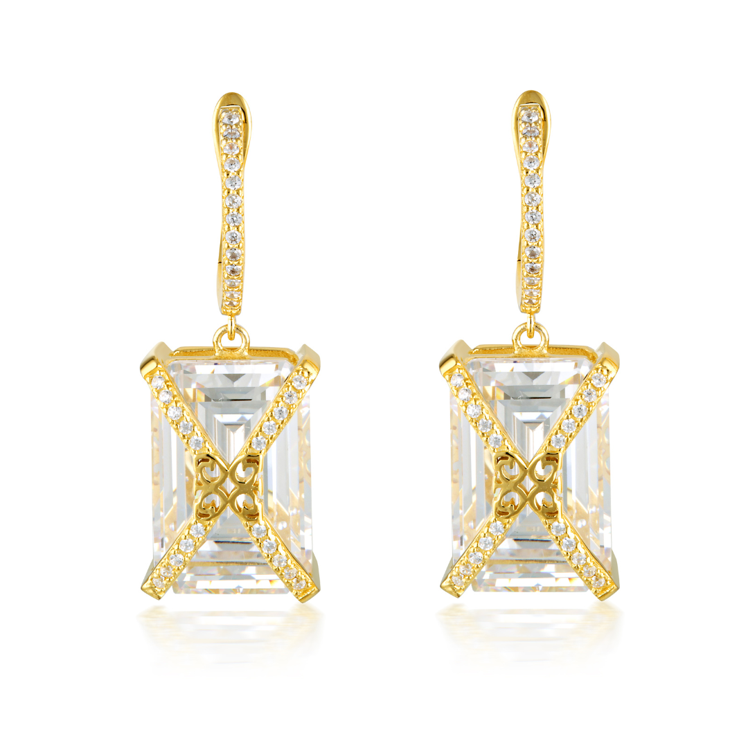 SIGNATURE REGALIA EARRINGS GOLD