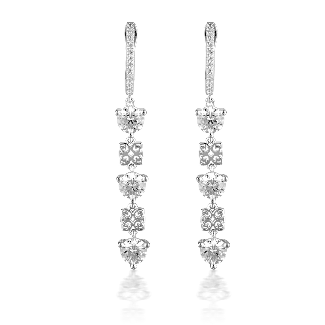 SIGNATURE HISTORY EARRINGS SILVER