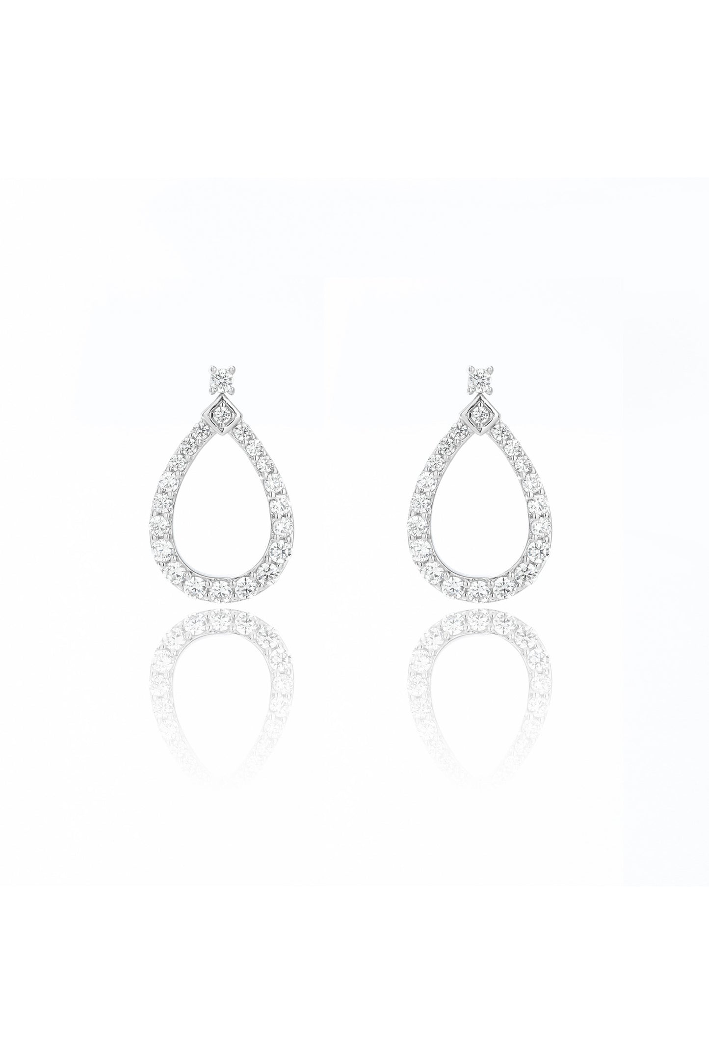 GODDESS FREYA EARRINGS SILVER