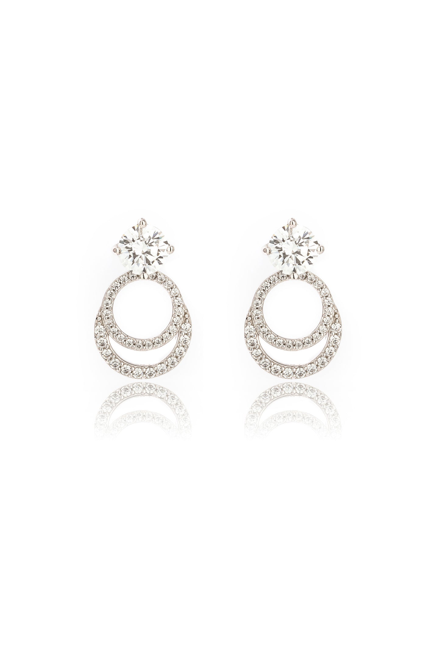 GODDESS LUNA EARRINGS SILVER