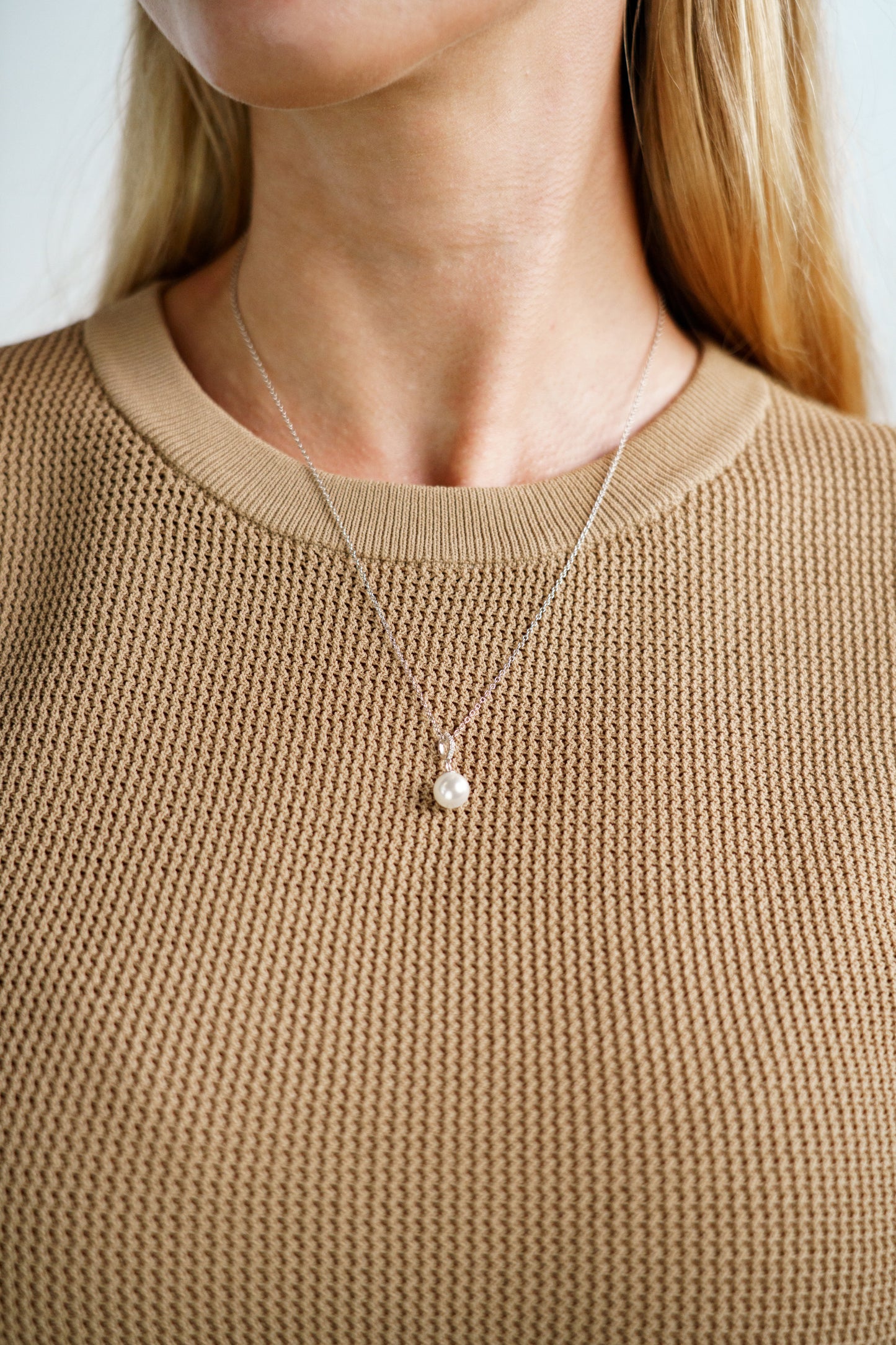 ADAGIO EFFORTLESS GLOW PEARL PENDANT SILVER