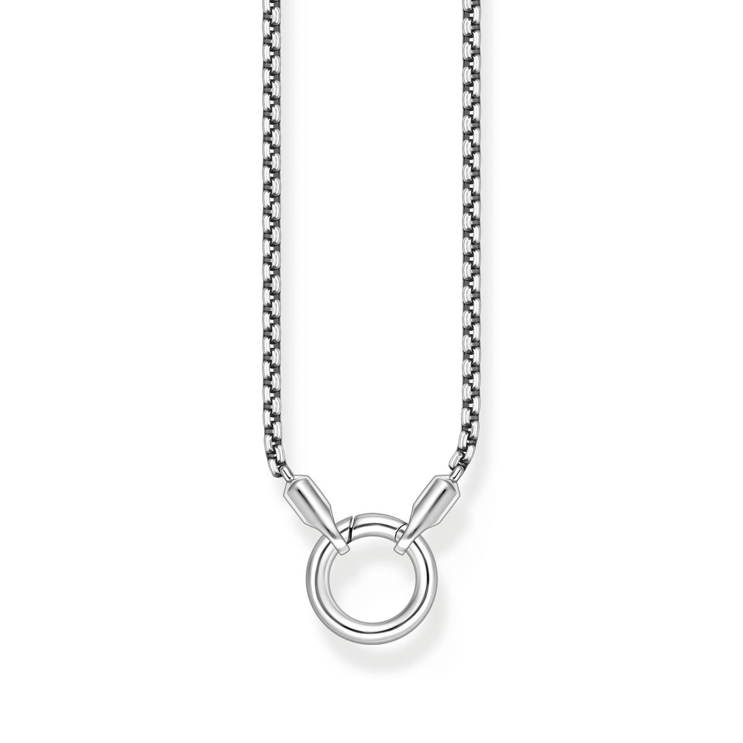 THOMAS SABO Fine Venetian chain in blackened 925 silver