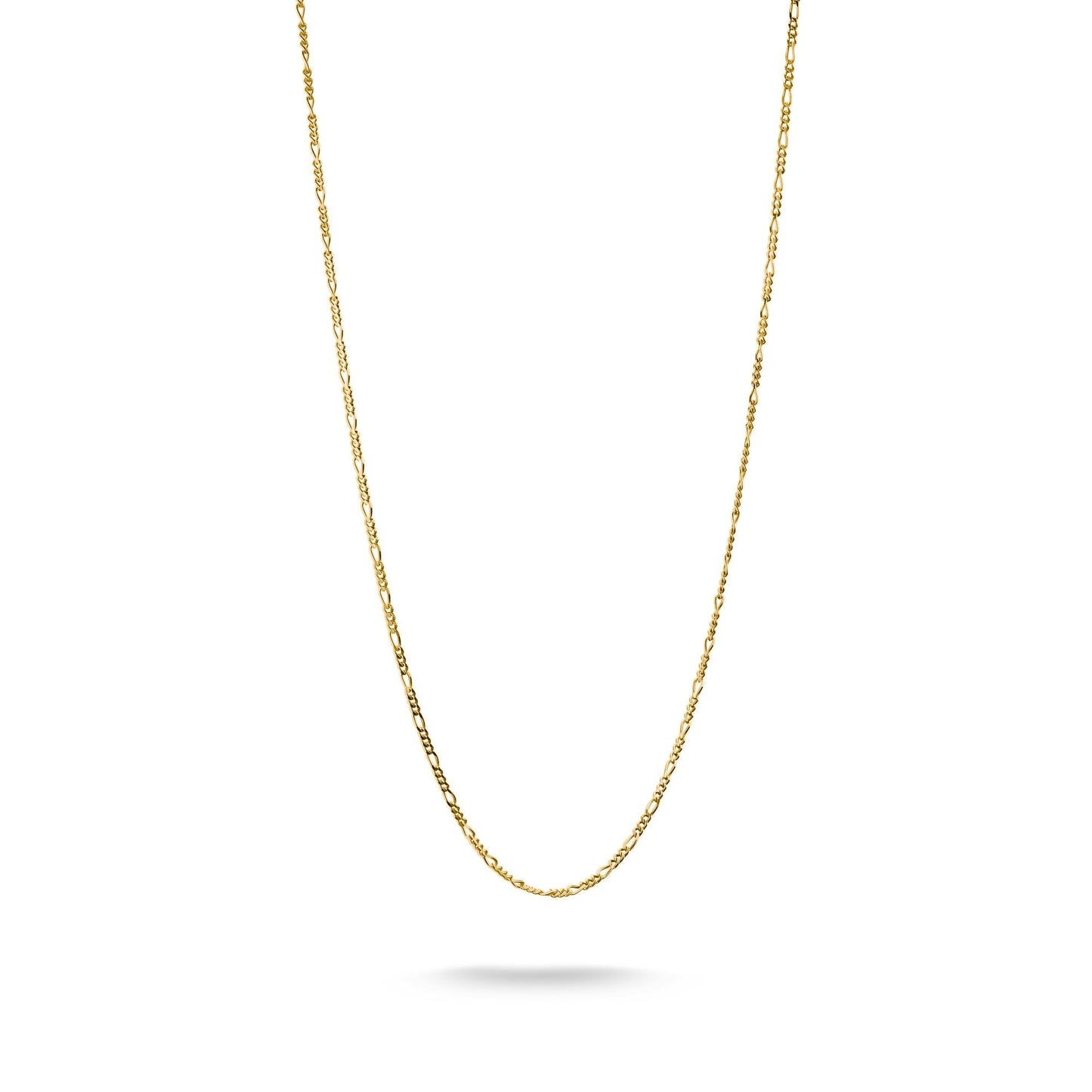 THOMAS SABO Charm necklace Figaro design Gold