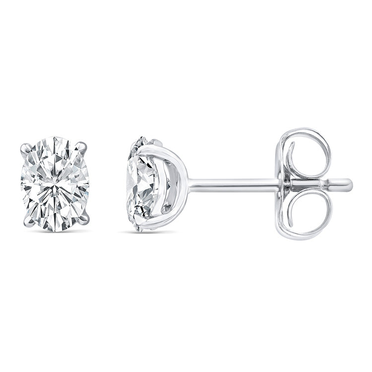 2.00ct Lab Grown Diamond Earrings in 9K White Gold
