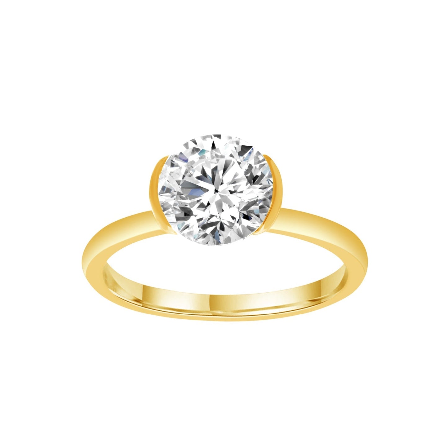 Lab grown engagement ring | By Angeline Australia