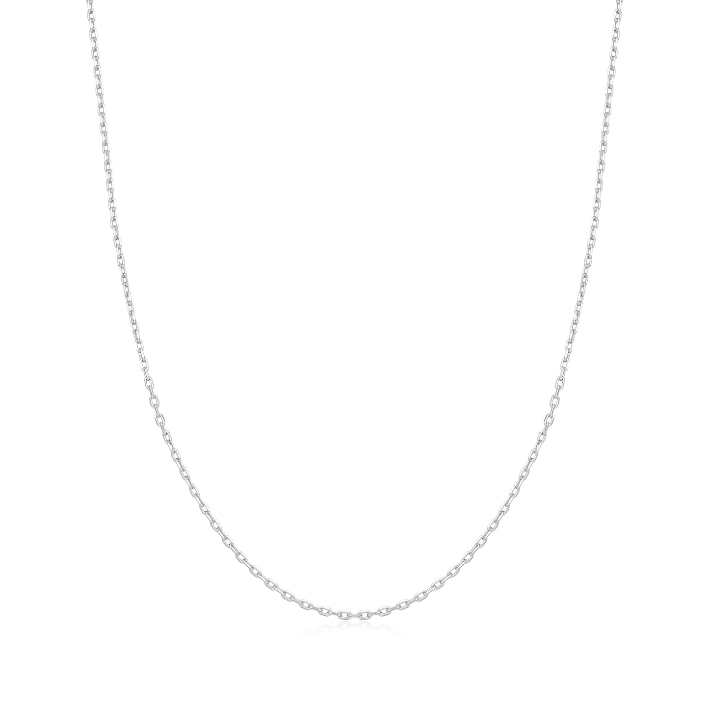 Ania Haie Silver Mini Link Charm Chain Necklace