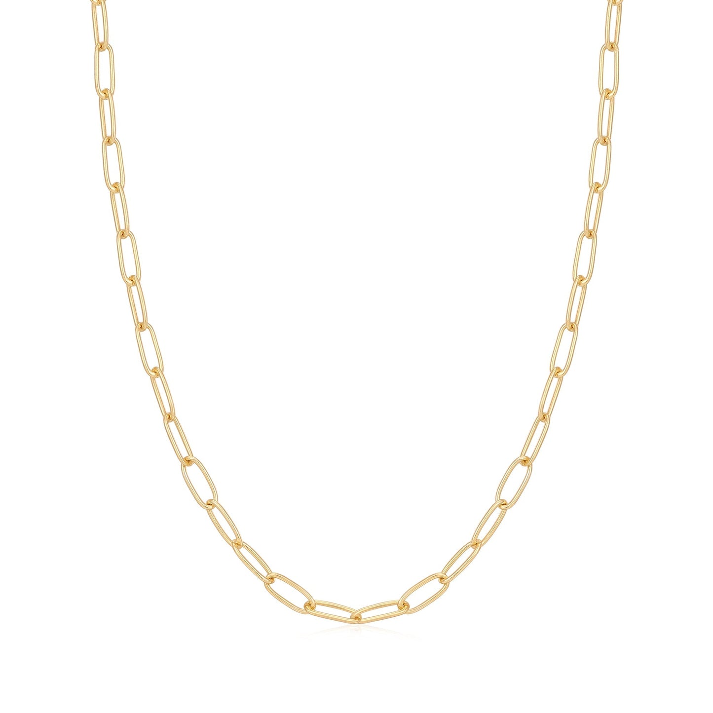 Ania Haie Gold Link Charm Chain Necklace