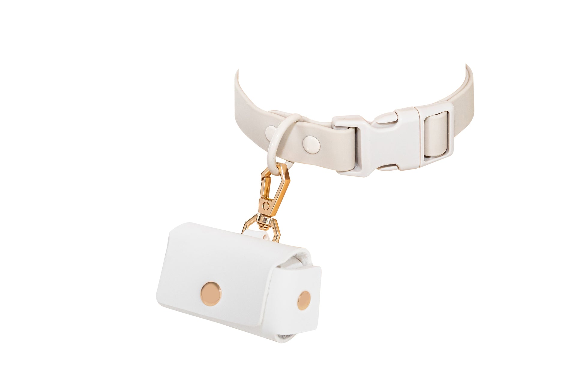 Ring Holder for dog collar white wedding day