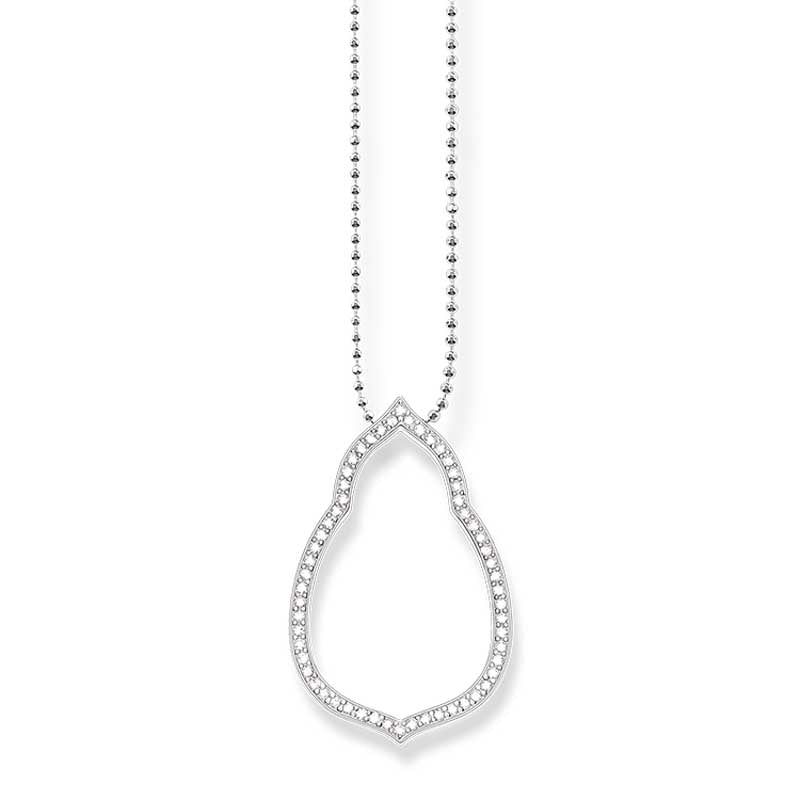Thomas Sabo CZ Pendant and Chain
