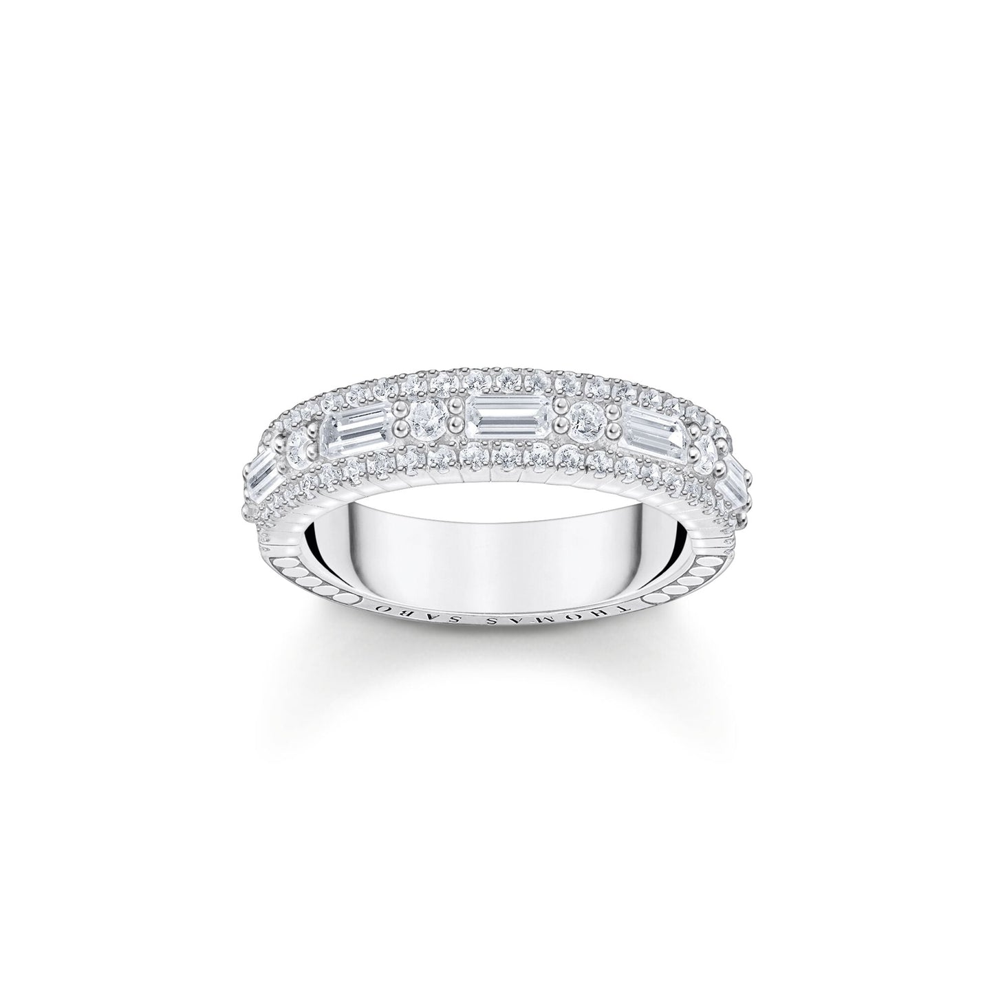 THOMAS SABO Ring with white stones