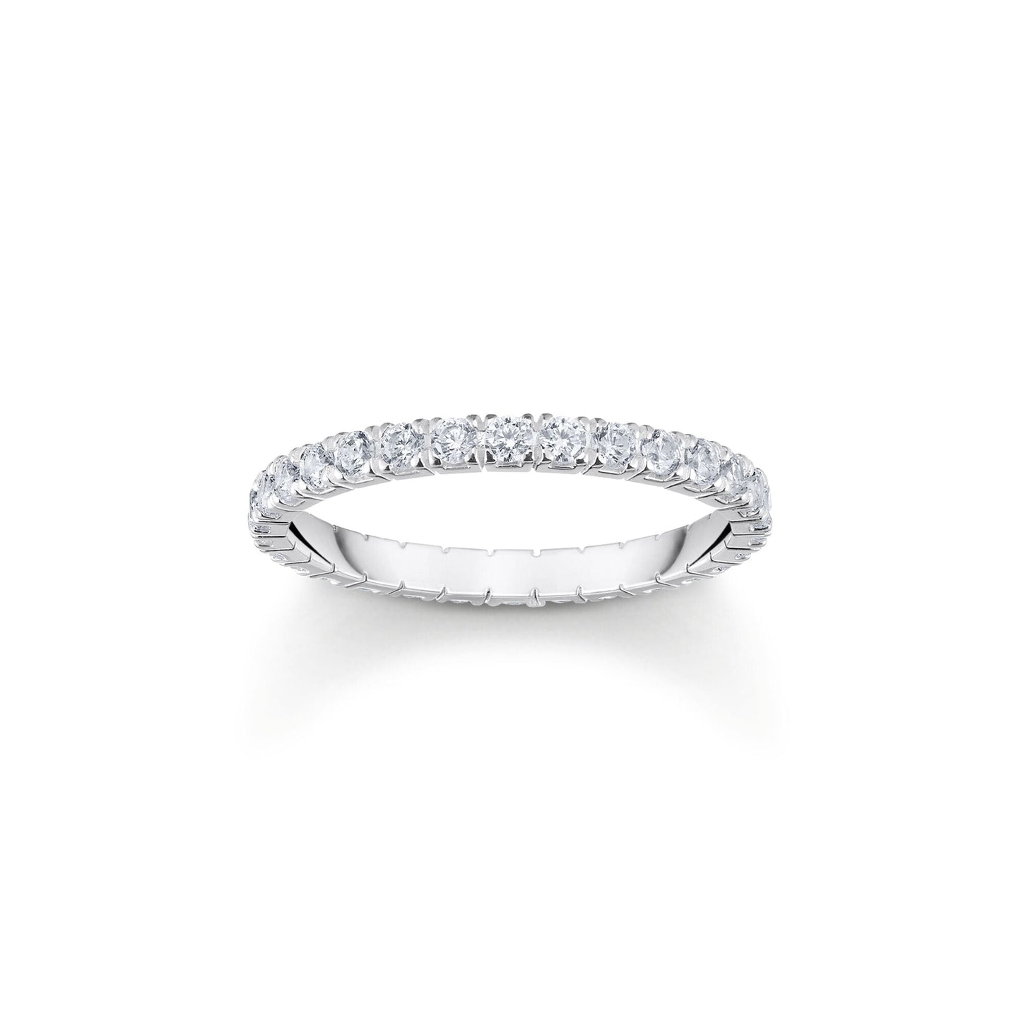 THOMAS SABO Delicate Ring with white zirconia