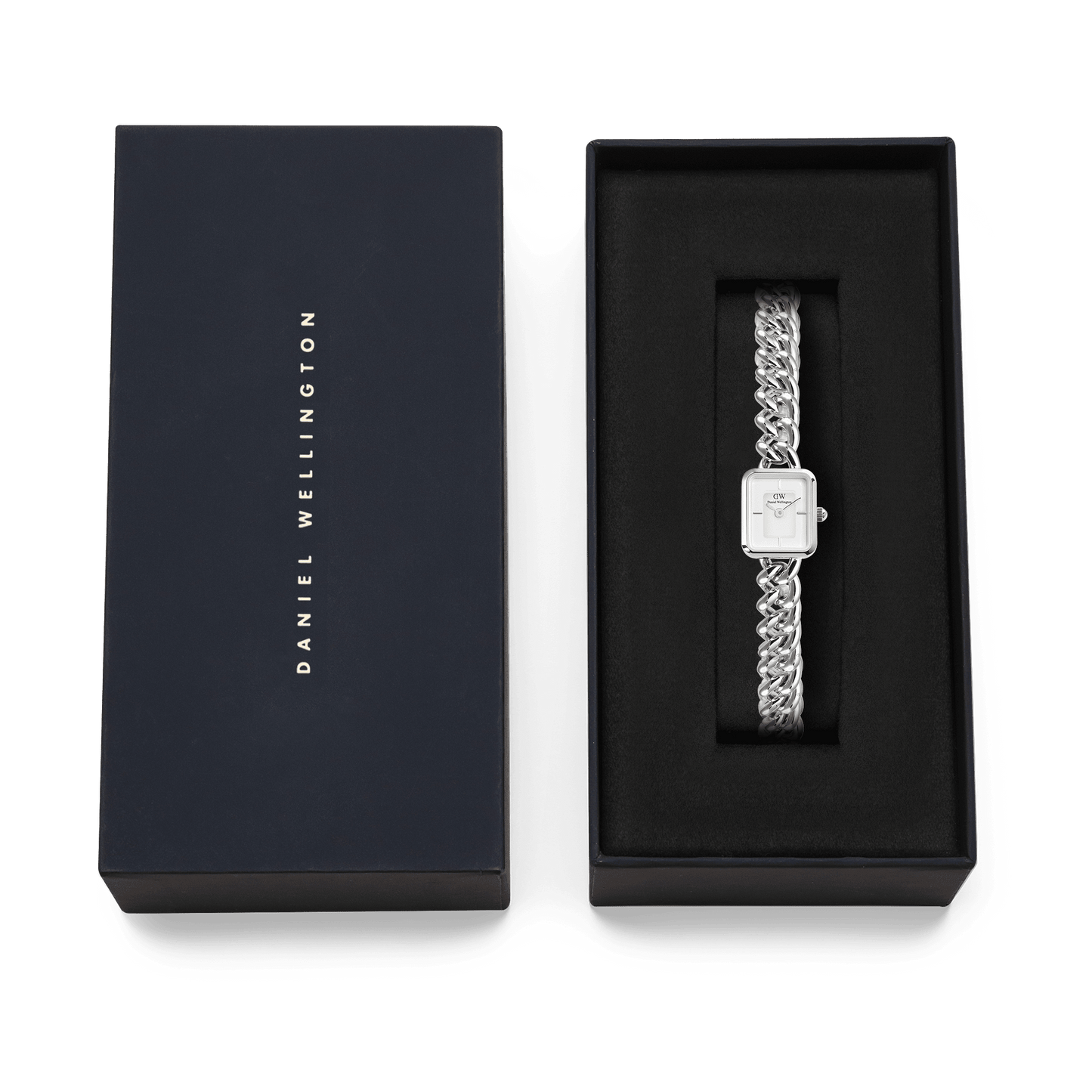 Daniel Wellington Jolie Chain Silver Watch