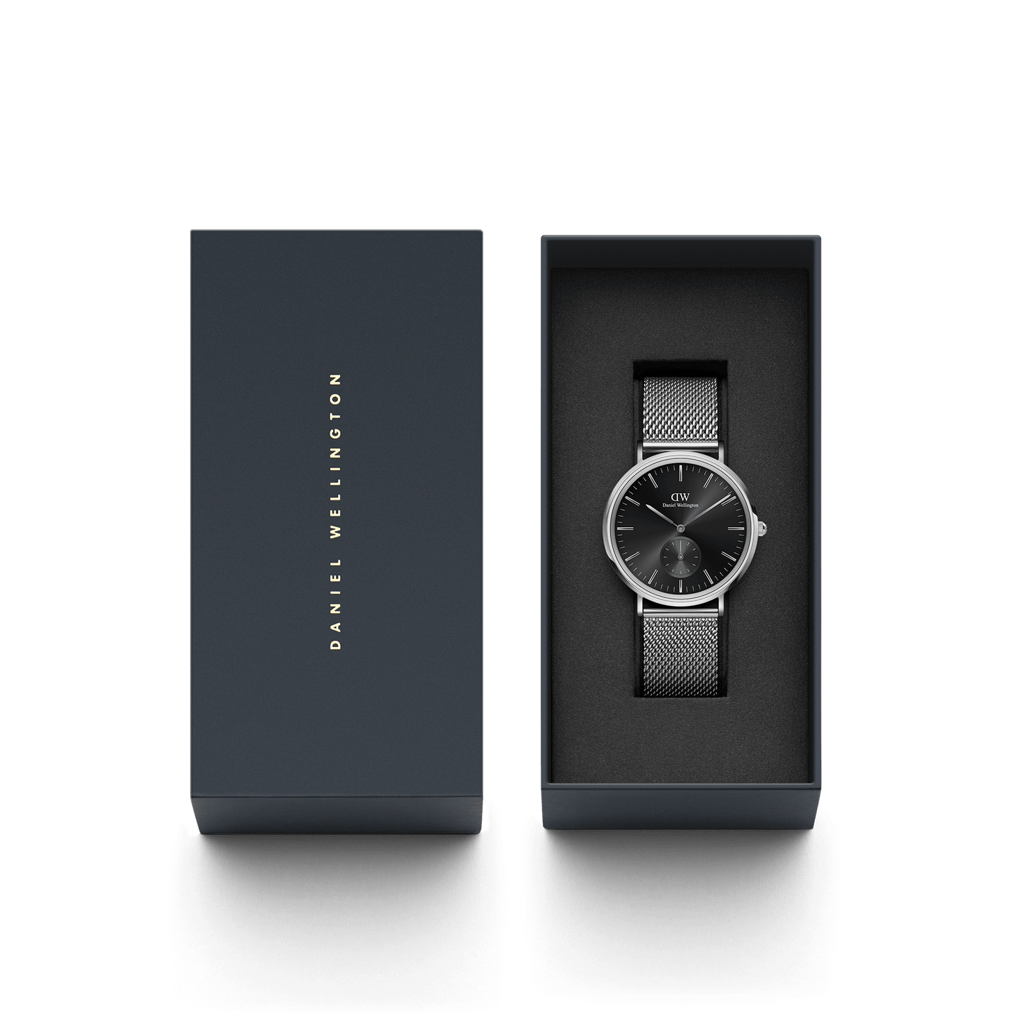 Daniel Wellington Classic Multi-Eye 40 Sterling S Onyx Watch