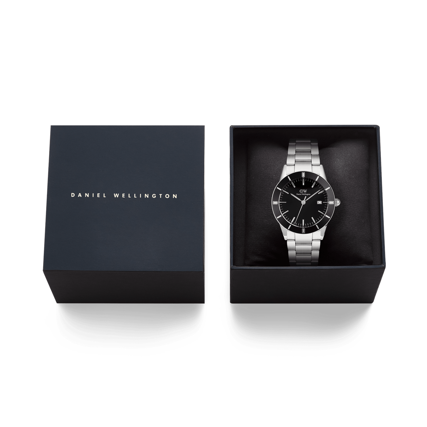 Daniel Wellington Iconic Paradigma Link Black Enamel Watch