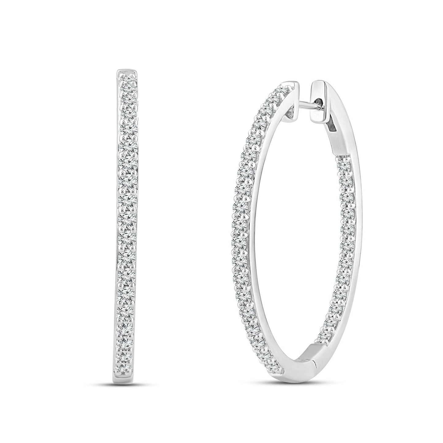 Diamond Huggies large Lab Grown Diamonds| By Angeline Australia