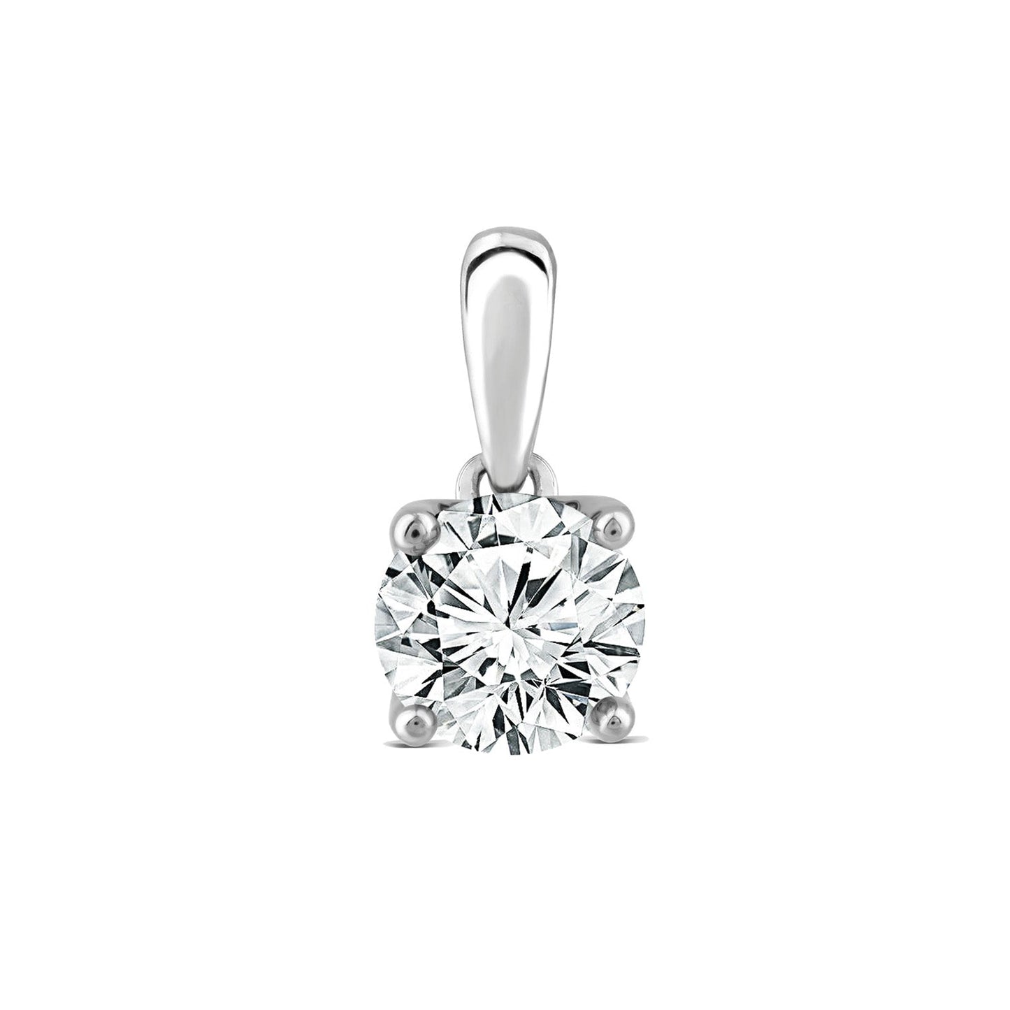 Diamond solitaire necklace | By Angeline Australia