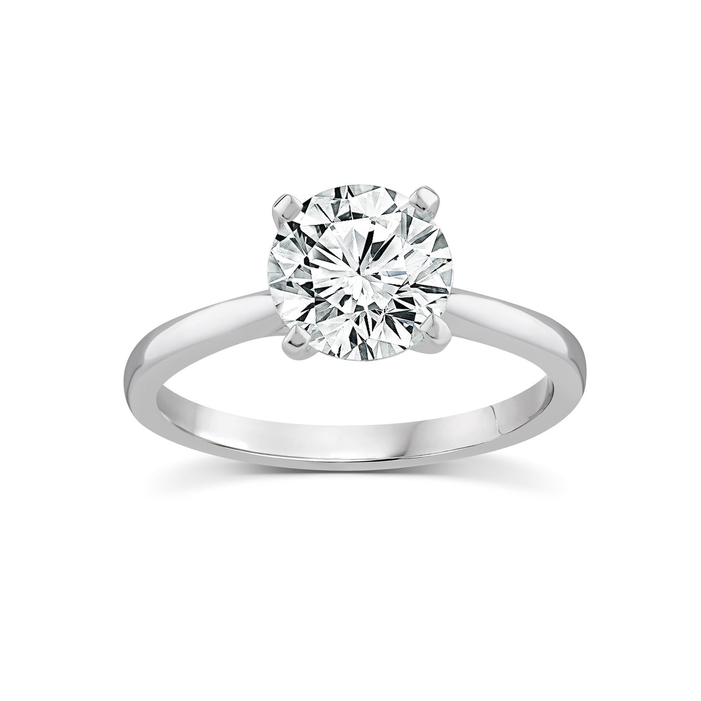 Popular diamond ring round solitaire | By Angeline Australia