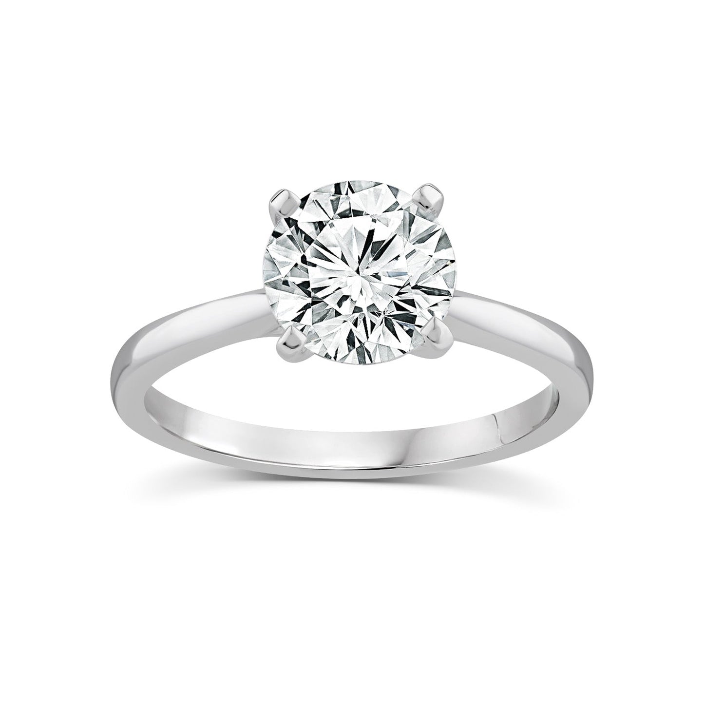 Solitaire round diamond ring | By Angeline Australia