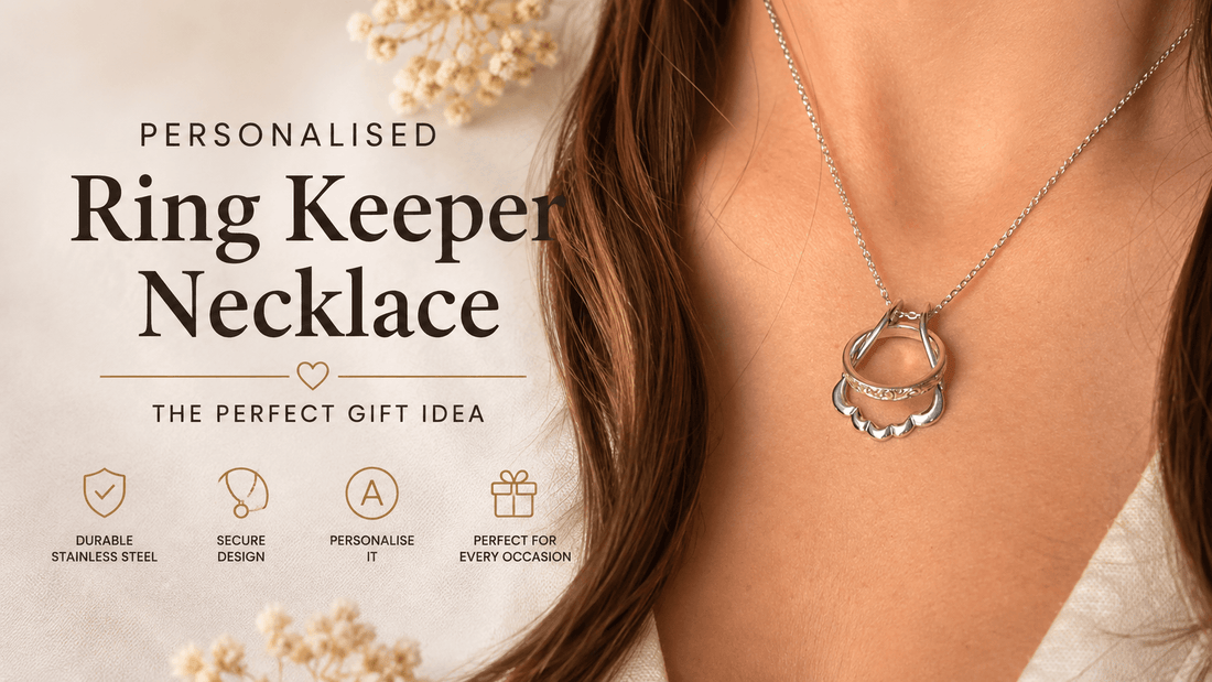 Personalised Ring Keeper Necklace Australia - The Perfect Gift Idea