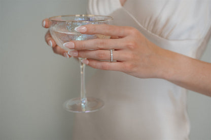 Diamond Wedding Stacker Ring Band