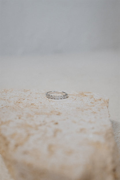 Diamond Wedding Stacker Ring Band
