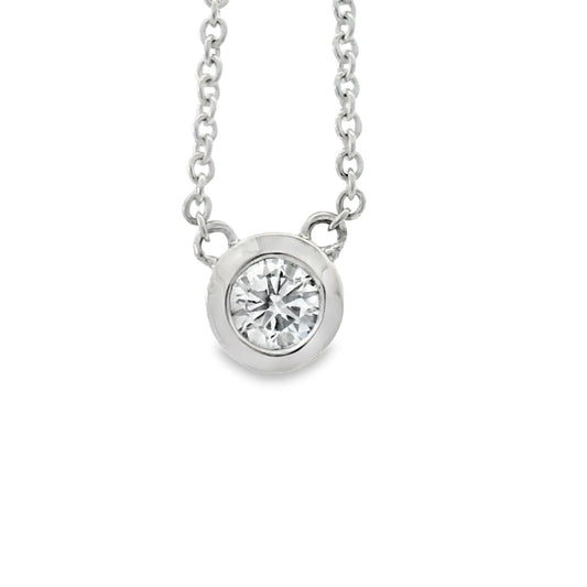 Solitaire Diamond Necklace
