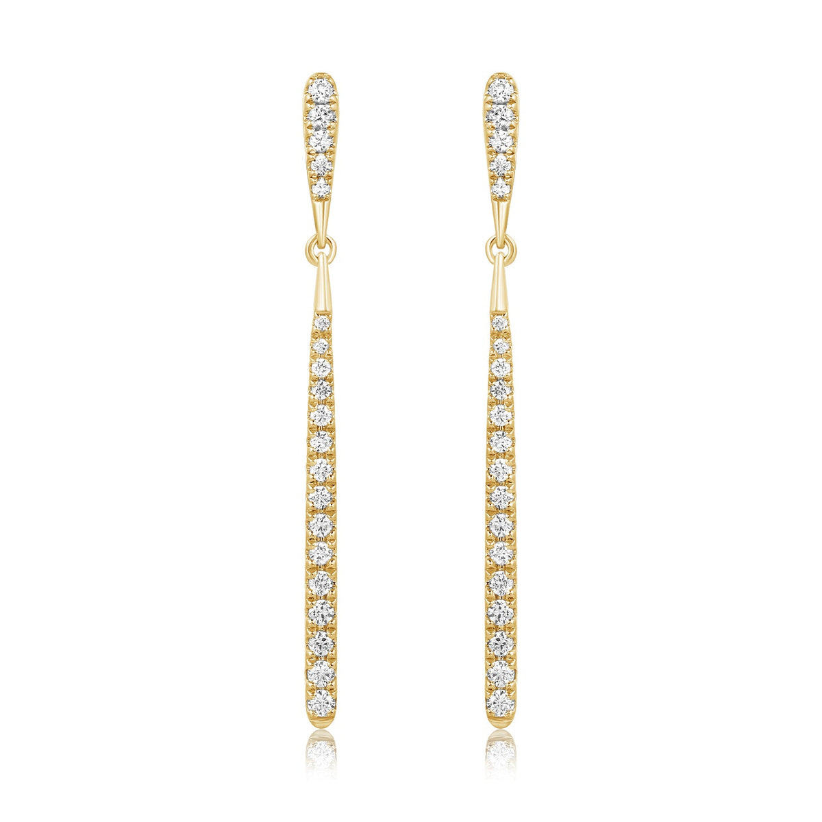 Diamond Drop Earrings