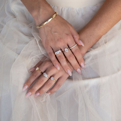 Diamond Trilogy Ring