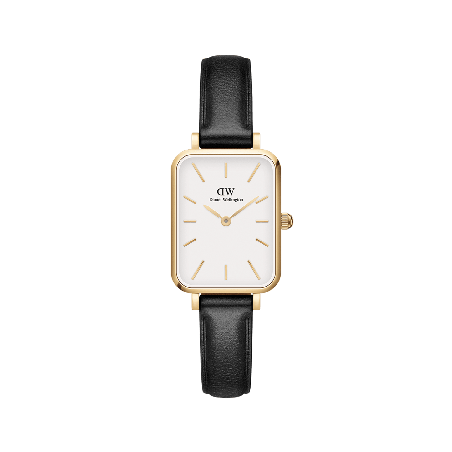 Daniel Wellington Quadro 20X26 Pressed Sheffield Gold & White Watch