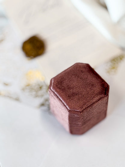 Wedding Double Ring Box