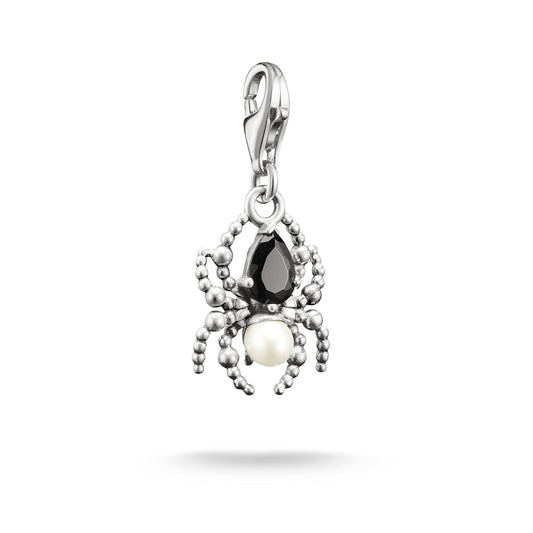THOMAS SABO Charm Pendant Spider with Pearl