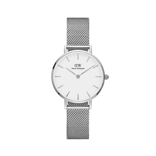 Daniel Wellington Petite 32 Silver & White Watch