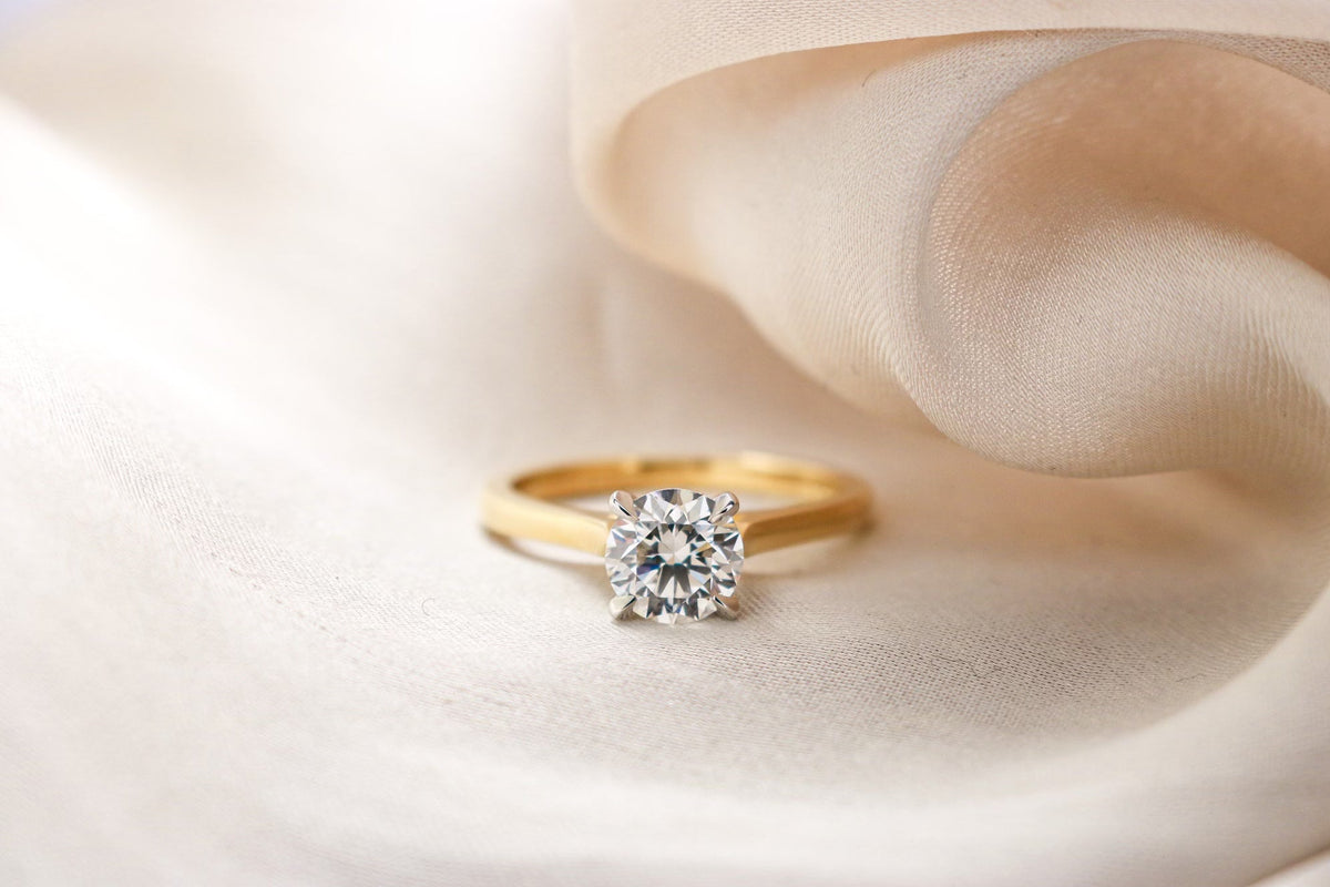 'The Maddison'  1.00 Ct Round Solitaire Engagement Ring