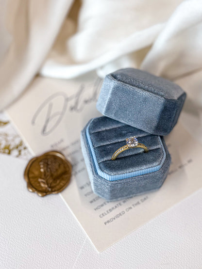 Wedding Triple Ring Box