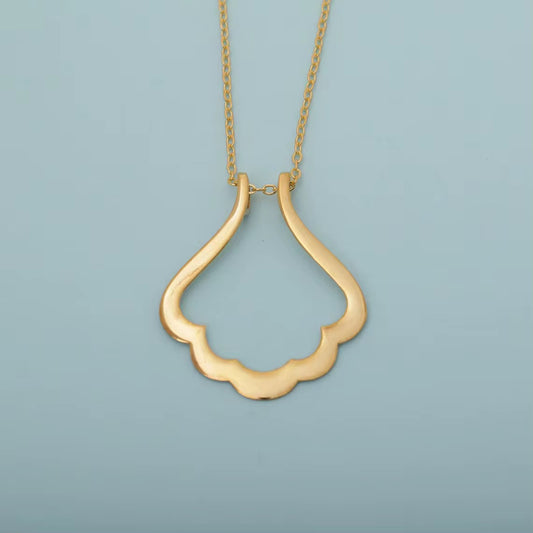 Ring Keeper Necklace Stainless Steel