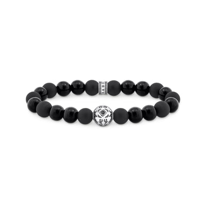 THOMAS SABO Beads Bracelet Made from Obsidian