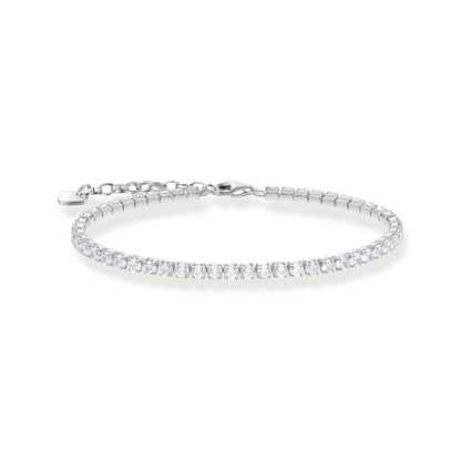 THOMAS SABO Tennis bracelet with white zirconia