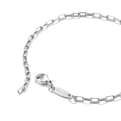 THOMAS SABO Charm bracelet paperclip Silver
