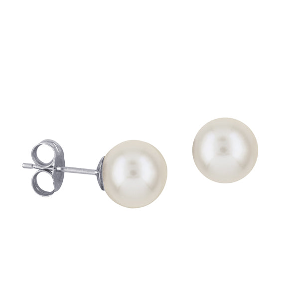 925 Sterling Silver Freshwater Pearl Studs