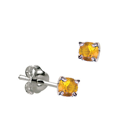 925 Sterling Silver Birthstone Stud Earrings
