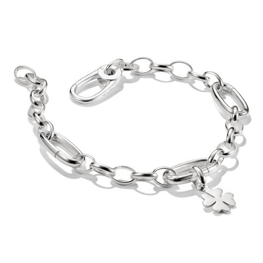 THOMAS SABO Charm bracelet with three Connect links Silver