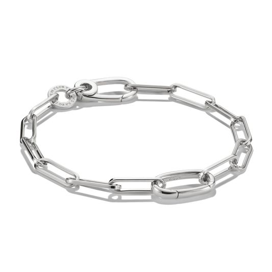 THOMAS SABO Connect Charm bracelet paperclip Silver