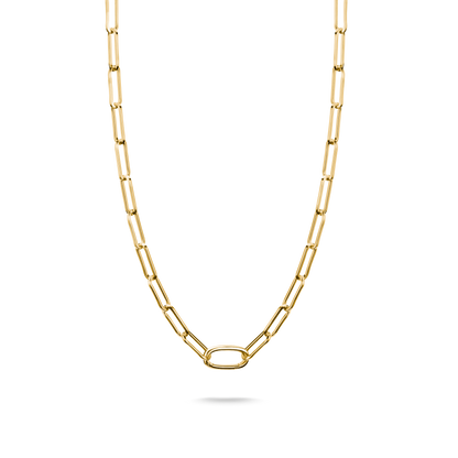 THOMAS SABO Connect Charm necklace paperclip Gold