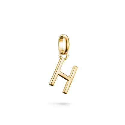THOMAS SABO Connect Charm letter H Gold